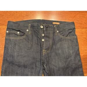 Size 31 Albam Denim Slim Leg Indigo Selvedge Jeans England
